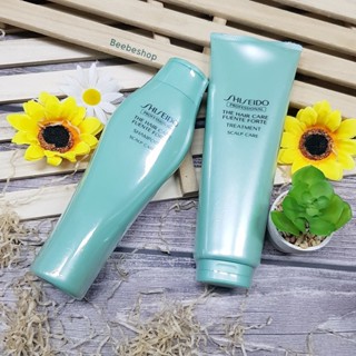 Shiseido The Hair Care Fuente Forte Treatment &amp; Shampoo Scalp Care 250ml ทรีทเม้นท์ แชมพู ดูแลหนังศีรษะและเส้นผม