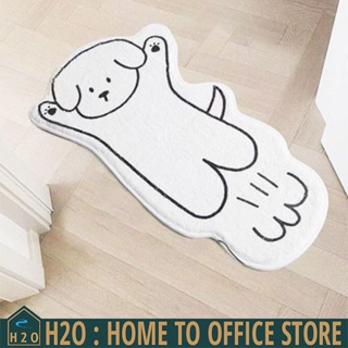 [พร้อมส่ง] Anti slip mat พรมเช็ดเท้า พรมสไตล์มินิมอล น้องหมา 48 x 120 cm ST221011-74