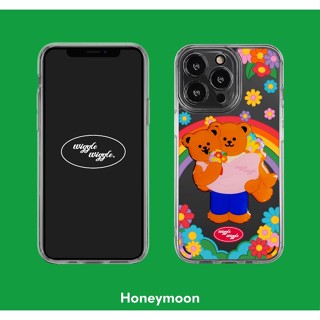 iPhone Case + Griptok เคสและที่ติดโทรศัพท์มือถือลาย Honeymoon