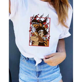 Digimon Digital Monster Funny T-shirt Cute Cartoon Womens Round Neck Short Sleeve T-shirt Motorcycle Style Womens_07