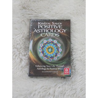 Positive Astrology Cards ไพ่ออราเคิลจักรราศี ไพ่แท้ลดราคา ไพ่ยิปซี ไพ่ทาโร่ต์ ไพ่ออราเคิล Tarot Oracle Card Decks