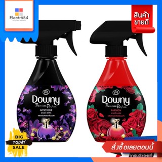 Downy(ดาวน์นี่) [แพ็คคู่] Downy ดาวน์นี่ สเปรย์ฉีดผ้าหอม กลิ่น มิสทีค 370 มล + สเปรย์กลิ่น แพชชั่น 370 มล [Twin Pack] Do