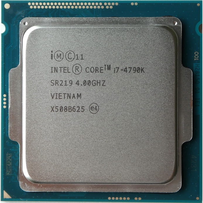 - - สินค้ามือสอง - - (TERPAKAI) Intel Core i7 4790k LGA 1150 โปรเซสเซอร์ (i7 4790k)