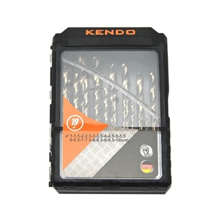 HAND ชุดดอกสว่านมือ KENDO 11604134 1.5-10 มม.HAND DRILL BIT SET KENDO 11604134 1.5-10MM