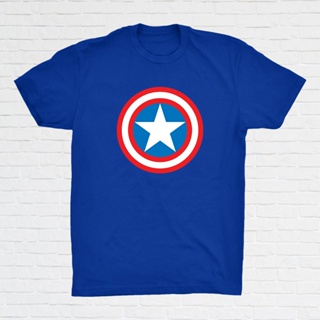 Captain America Symbol Marvel Logo graphic t-shirt Unisex Cotton_02