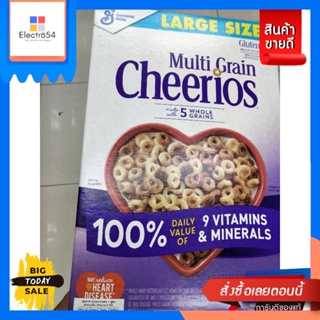 General Mills Multi Grain Cheerios ซีเรียล ธัญพืช เจเนอร์รัล มิลล์ 340g