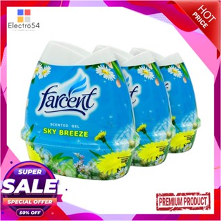 AIR เจลปรับอากาศ FARCENT SKY BREEZE 200 ก. แพ็ก 3 ชิ้นAIR FRESHENER GEL FARCENT SKY BREEZE 200G 3PCS