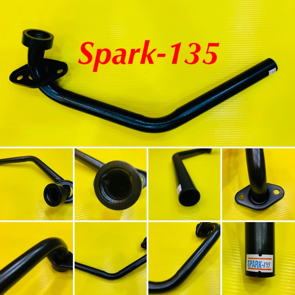 คอท่อ Spark-135 สีดำ vmt