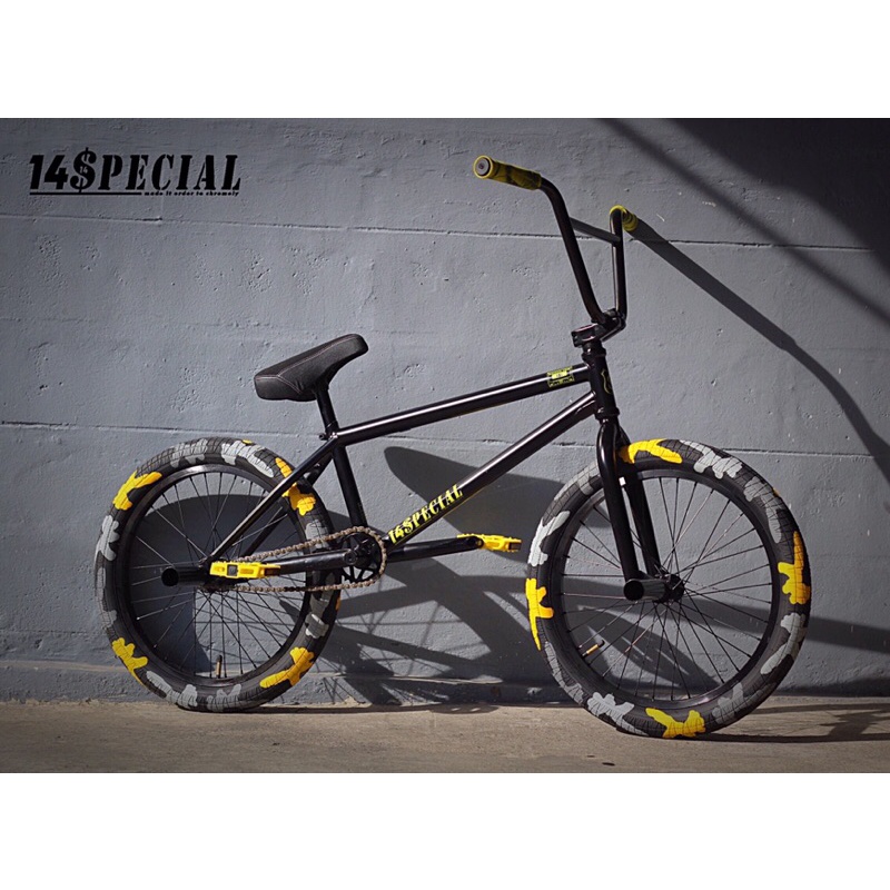 14Special bmx street รุ่น Cassette tape2 สี Chrome color / จักรยานบีเอ็มเอ็กซ์สตรีท