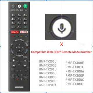 ใหม่ รีโมตคอนโทรล RMF-TX200P แบบเปลี่ยน สําหรับ SONY IN TV Smart Voice LCD TX200A TX200E TX200U