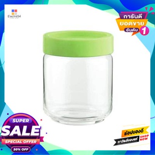 Jar โหลแก้วฝา Stax Oceanglass รุ่น 5B02517G9403B ขนาด 500 มล. สีเขียวglass Jar With Lid Stax Oceanglass No. 5B02517G9403