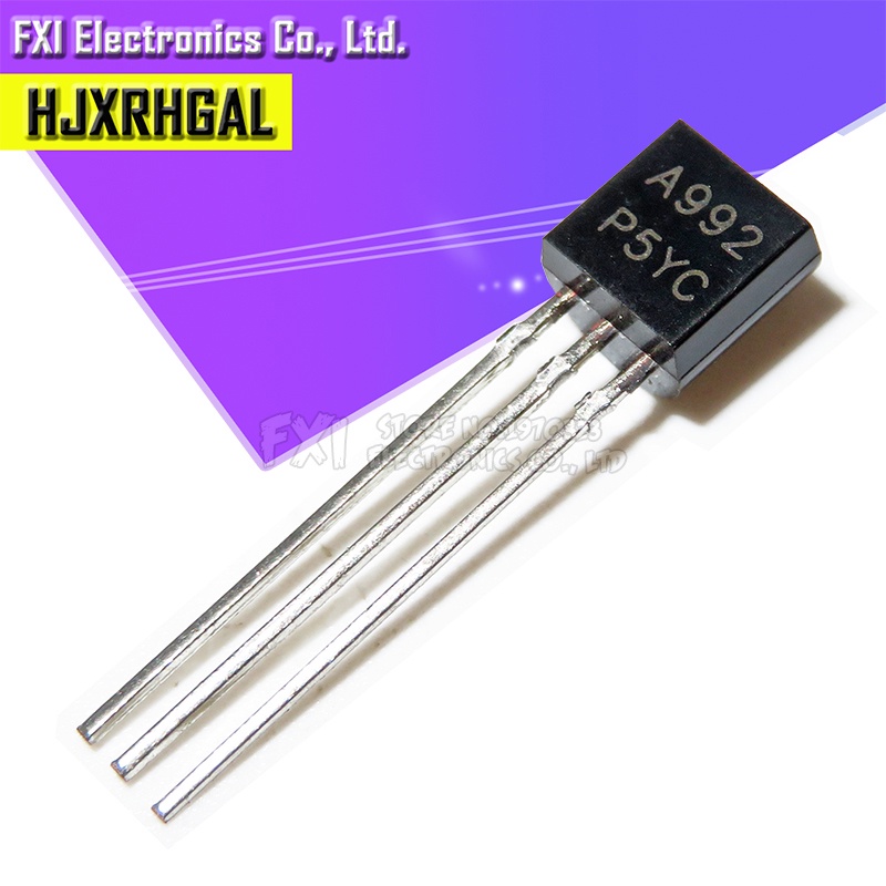 20PCS 2SA992 A992 TO92 TO-92 PNP TRANSISTOR 直插