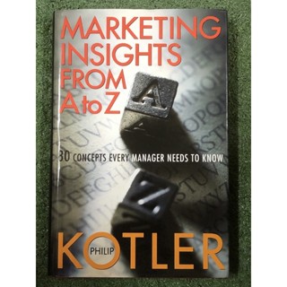 MARKETING LISIGHTS FORM A to Z : ฉบับภาษาอังกฤษ