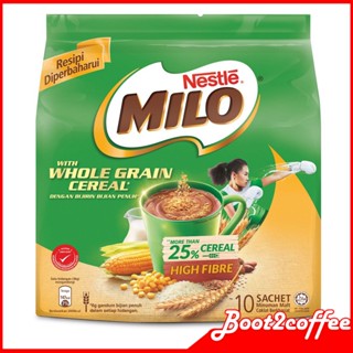 ซีเรียลโฮลเกรน Milo Activ-Go Whole Grain Cereal ข้าวโอ๊ตไมโล milo 3in1