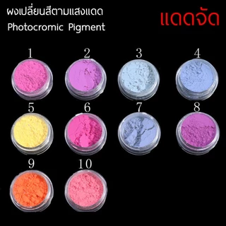 ผงเปลี่ยนสีตามแสงแดด / Photocromic Pigment ขนาด 1 กรัม
