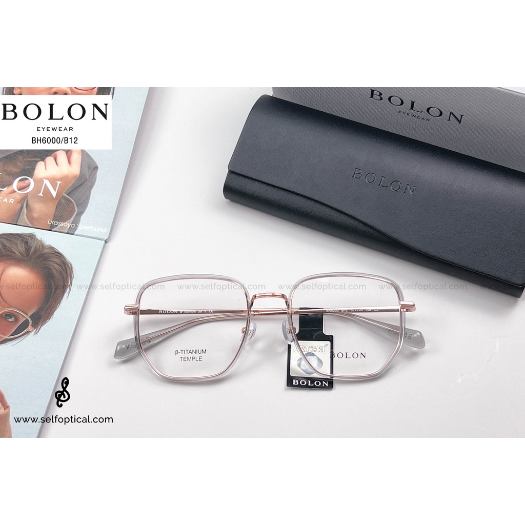 BOLON Copenhagen BH6000/B12 Size 52 ลิขสิทธิแท้ 💯% กรอบแว่น แว่นตา แว่นกรองแสง SELF Optical