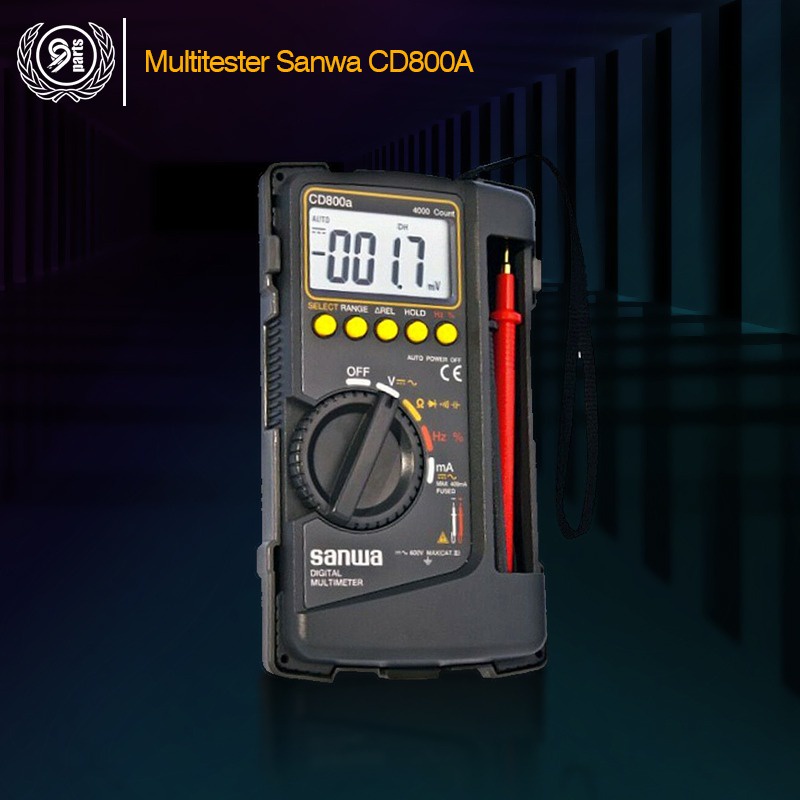 Sanwa CD800A เครื่องวัดความดันดิจิทัล มัลติเทสเตอร์ ซันวา CD800A ของแท้