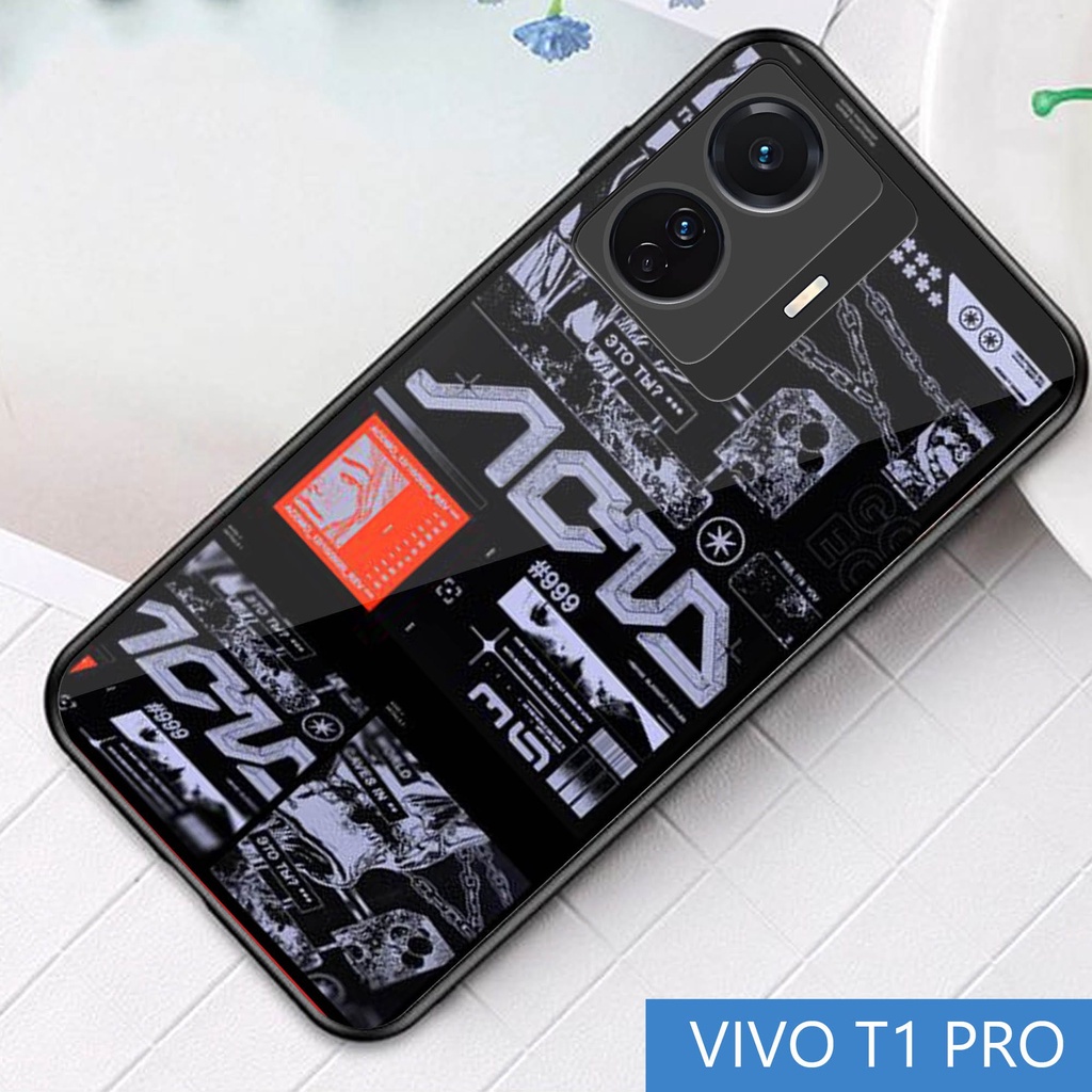 Softcase Glass [S36] VIVO T1 PRO - เคสป้องกัน - VIVO T1 PRO - ฟิล์มกันรอยมือถือ - VIVO T1 PRO