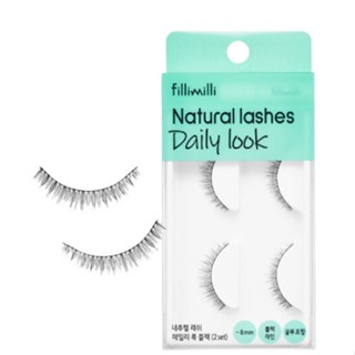 [Fillimilli] Natural Lash Daily Look Black (2 SET)