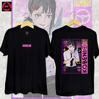 เสื้อผู้ชายเท่ เสื้อยืด Chainsaw Man - Kobeni Anime Shirtเสื้อยืด_26