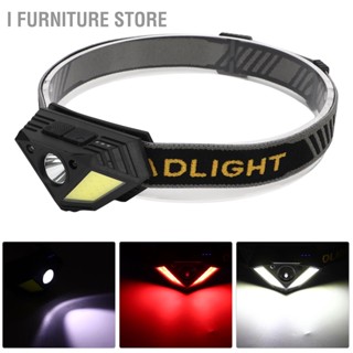 I Furniture store Bright Beam XPG COB ไฟหน้า Strong Light Sensing Head Lamp สำหรับตกปลากลางแจ้งตั้งแคมป์ปีนเขาผจญภัย