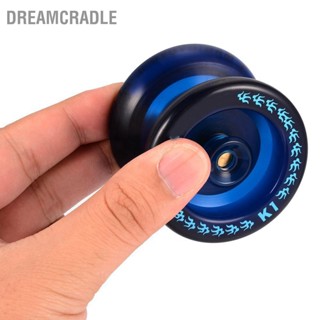 DreamCradle Yo Ball สีน้ำเงินเข้มปรับปรุงการประสานมือและตา Plastic Yoyo Toy for Daily Entertainment