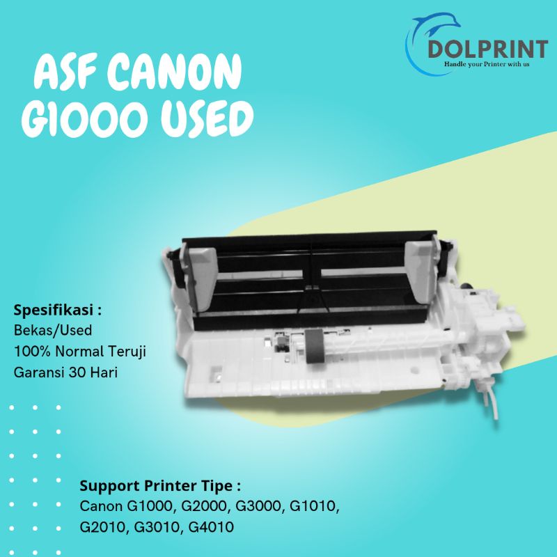 ASF Canon เครื่องพิมพ์มือสอง Paper Puller Roller G1010, G2010, G3010, G4010, G1000, G2000