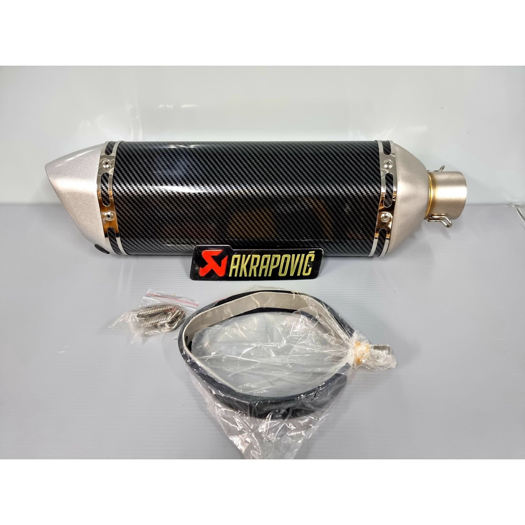 ลดล้างสต๊อก ปลายท่อ  Akapovic ตัวใหญ่ ยาว 18 นิ้ว สูง 5 นิ้ว งานดีมาก มีสีให้เลือก - รูปที่ 4