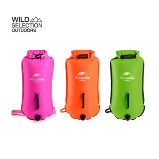 ถุงกันน้ำ เป่าลม Naturehike กระเป๋ากันน้ำ พองลม 28L Inflatable Waterproof Bag NH17S001-G