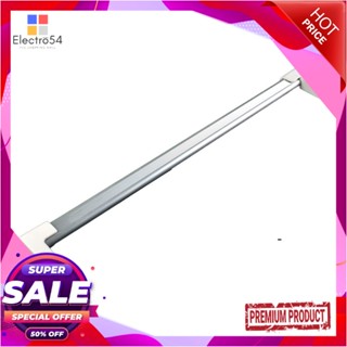 ALUMINUM ราวแขวนอะลูมิเนียม STACKO FLEXI 60x2.8x8.2 ซม. สีขาวALUMINUM BAR STACKO FLEXI 60X2.8X8.2CM WHITE