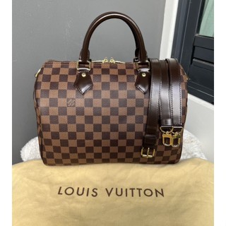 กระเป๋า​louis​ vuitton​speedy 30แท้​100​%ส่งฟรีมีของแถมused