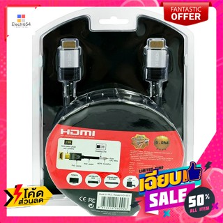 OKER(โอเกอร์) โอเกอร์ สาย HDMI เวอร์ชั่น 2.0 รุ่น HD-603 5 เมตร Oaker HDMI Cable Version 2.0 Model HD-603 5 MetersCables