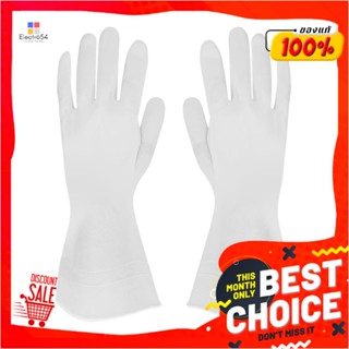 GLOVE ถุงมือ PVC PREMIUM ACCO AKI SIZE L สีขาวGLOVE PVC PREMIUM ACCO AKI SIZE L WHITE