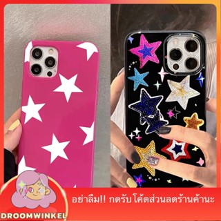 เคสไอโฟนลายดาว iPhone  case  XR 11 11/12/13 Pro/Pro Max  12/13mini 12 7/8/SE2 13 14 14Plus