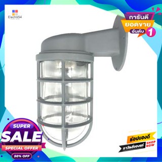 Lamp โคมไฟกิ่งภายในเหล็ก (E27x1) LUZINO รุ่น 601-191779 GY ขนาด 10.5 x 15 x 25 ซม. สีเทาSteel Branch Lamp (E27x1) LUZINO