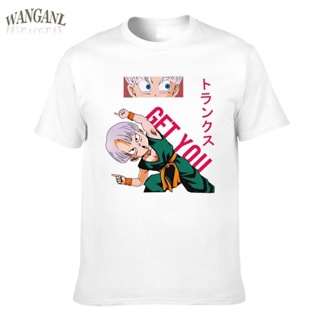 คอลูกเรือเสื้อยืดแขนสั้นลําลอง ผ้าฝ้าย พิมพ์ลายอนิเมะ Gotenks Get You สีขาว แฟชั่นสําหรับผู้ชาย 2022S-5XL_04