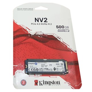 Kingston NV2 500GB PCIe 4.0 NVMe M.2 2280 SSD SNV2S/500G (R:3500MB/s W:2100MB/s)