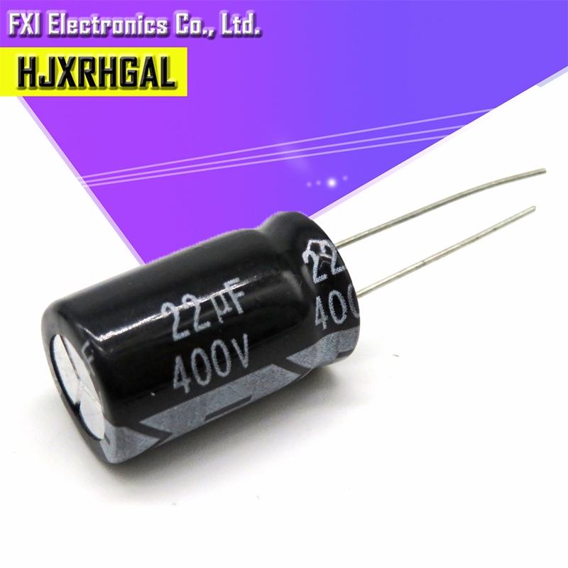 10PCS 400V22UF 13*21 มม.22UF 400V 13*21 Electrolytic capacitor ใหม่ – โปรปัง
