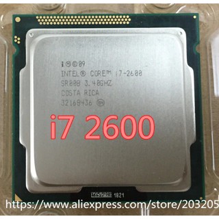 Nvoi [ขายดี] Intel® แกนกลาง™ หน่วยประมวลผล i7-2600 แคช 8M สูงสุด 3.80 GHz