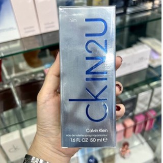 CK IN2U For Him Eau De Toilette Spray 50 ml  (กล่องซีล)