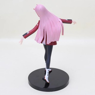 Paoderima โมเดลฟิกเกอร์ PVC อนิเมะญี่ปุ่น Zero Two 02 In the FRANXX ขนาด 21 ซม. ของสะสม ของเล่นสําหรับเด็ก