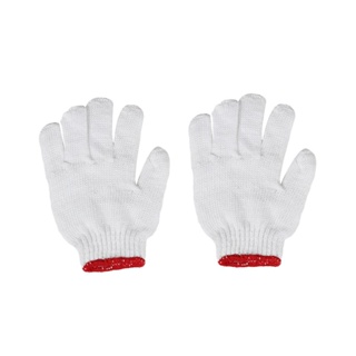 MULTI-PURPOSE ถุงมือทอทั่วไป FITT #4 สีขาวMULTI-PURPOSE GLOVES FITT #4 WHITE