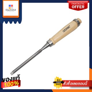 WOODWORKING สิ่วด้ามไม้ AT INDY C109 1/4 นิ้ว 6 มม.WOODWORKING CHISEL WITH WOODEN HANDLE AT INDY C109 1/4IN 6MM