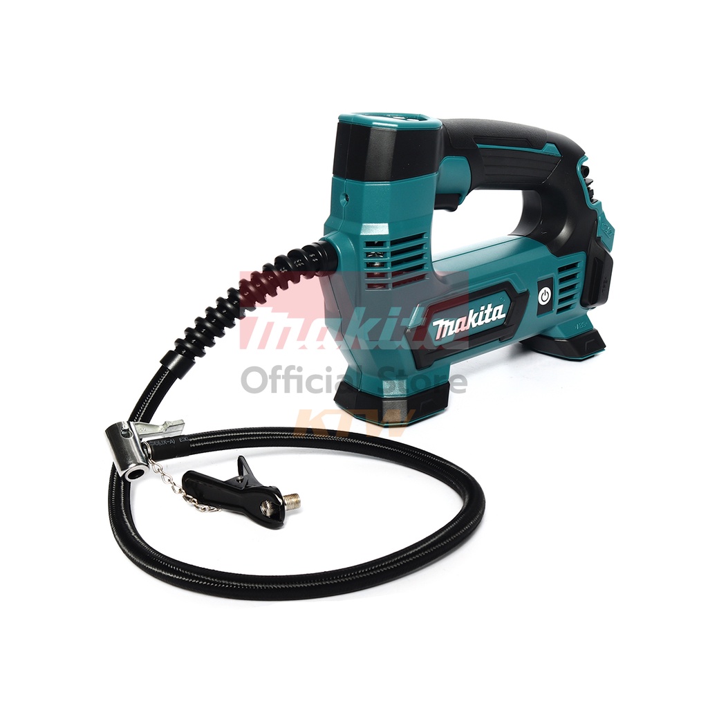 MAKITA เครื่องปั๊มลมไร้สาย 12 โวลต์ แรงดันอากาศสูงสุด 830 KPA (121 PSI) รุ่น MP100DZ ไม่รวมแบตเตอรี่-แท่นชาร์จ(มากีต้า)