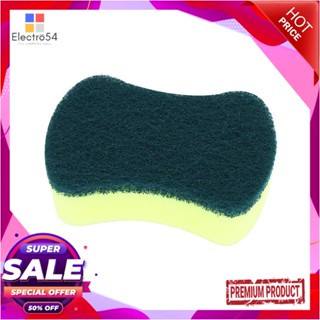 SCOURER ฟองน้ำพร้อมใยขัด SCOTH-BRITE ANTIBACTERIAL 10x5นิ้ว 2แถม1 สีน้ำเงินSCOURER SPONGE SCOTH-BRITE ANTIBACTERIAL 10x5