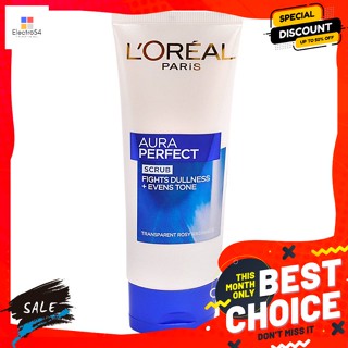 LOreal(ลอรีอัล) ลอรีอัล ปารีส ออร่า เพอร์เฟค สครับ 100 มล. LOreal Paris Aura Perfect Scrub 100 ml.ทำความสะอาดผิวหน้า