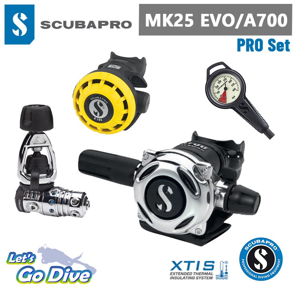 SCUBAPRO - MK25 EVO BT A700 Black Tech Set - Black Tech Pro Set สุดคุ้ม ...