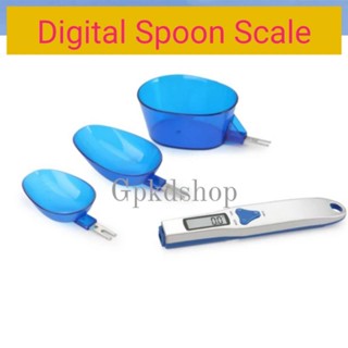 ของแท้ เครื่องชั่งช้อนตวงดิจิตอล digital spoon scale มีช้อน 3 ขนาด รุ่น 500กรัม 3 in 1 ช้อนชั่งตวงเบเกอรี ชั่งแป้ง