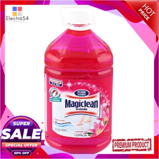 LIQUID น้ำยาทำความสะอาดพื้น MAGICLEAN 5,200ml LILY BOUQUETLIQUID CLEANING GENERAL SURFACE MAGICLEAN 5,200ml LILY BOUQUET