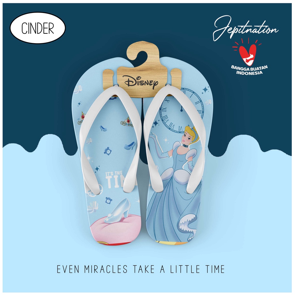 [V2] Cinderella disney (WINDER) รองเท้าแตะ, JEEPTNATION รองเท้าแตะสําหรับผู้ชายผู้หญิงผู้ใหญ่เด็กเด็กวัยหัดเดินรองเท้าแตะลําลองรองเท้าแตะฟองน้ํายางกันลื่นปัดพลิกรับประกัน V2